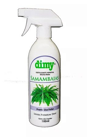 Fertilizante Mineral Misto Para Samambaias Borrifador 500 Ml