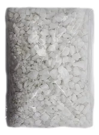 Pedrinhas Brancas P/ Vasos Jardins E Decoração 4kg