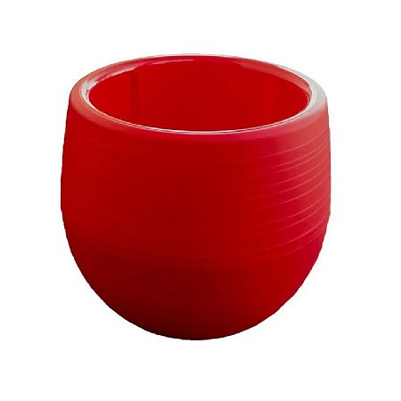 Vaso Hidropônico Big Ball Vermelho - 1un