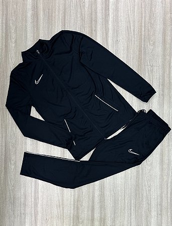Conjunto Nike Dri-Fit 2021 Preto+Branco
