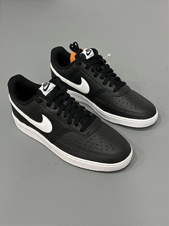 Tênis Nike Court Vision Low Preto+Branco