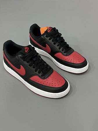 Tênis Nike Court Vision Preto+vermelho