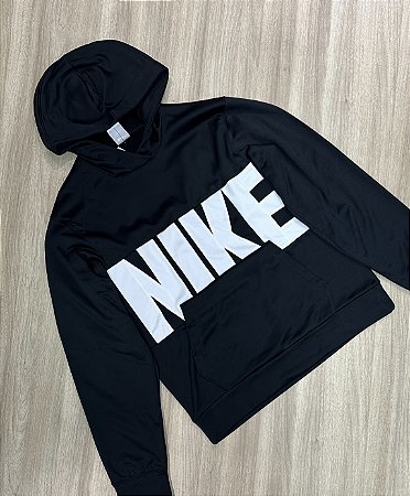 Jaqueta Nike Therma-Fit Preta + Branca