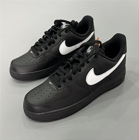 Tênis Nike AIR Force 1 Preto/Branco