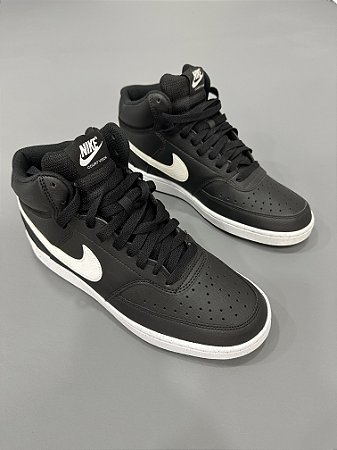 Tênis Nike Court Vision Mid Preto/Branco