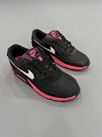 Tênis Nike AIR MAX 90 Preto/Rosa