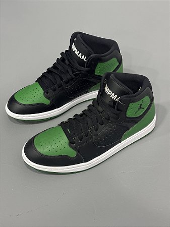 Tênis Jordan Access preto/verde
