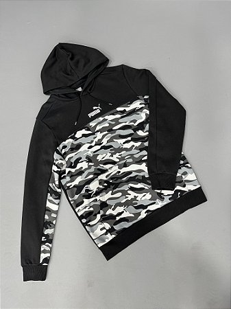 Moletom Puma Essentials Camuflado