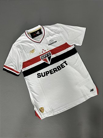 Camisa New Balance São Paulo Branca 2025