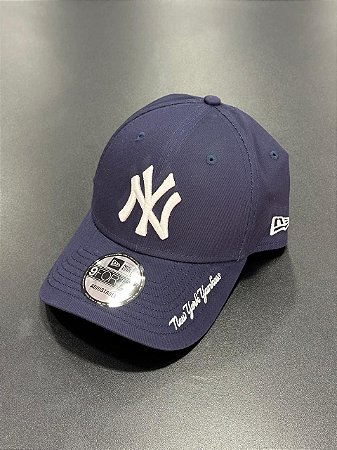 BONÉ NEW ERA SAPKA VISOR SCRIPT AZUL