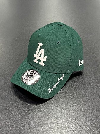 BONÉ NEW ERA SAPKA VISOR SCRIPT VERDE