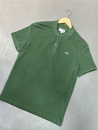 Polo Lacoste L12.12 Slim Fit Verde