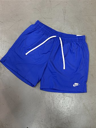 Short Nike Flor Praia Azul Royal