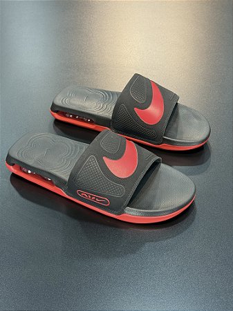 Chinelo Nike Air Max Cirro Vermelho/preto