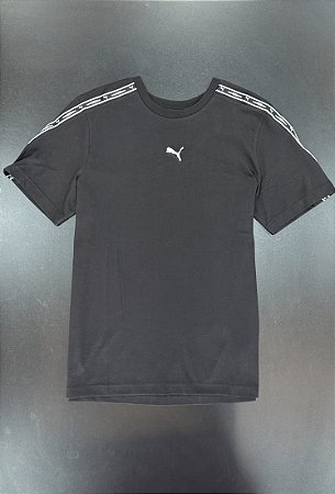 Camiseta Puma Letriro Preta