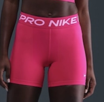 Short Nike Pro 365 Feminino Rosa
