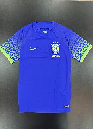 Camiseta Seleção Brasileira 2022 Azul