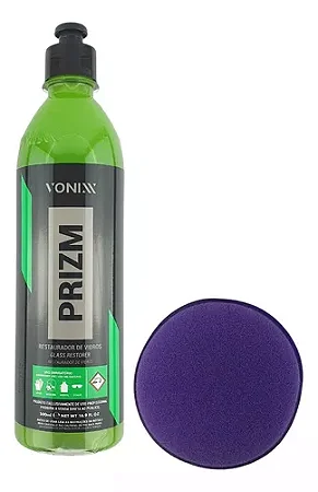 Restaurador De Vidro Prizm 500ml Vonixx Carro E Box