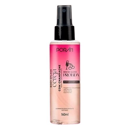 Body Splash - Cereja com champagne