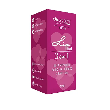 Lip Tint 3 em 1 (Cor.502) - Max Love