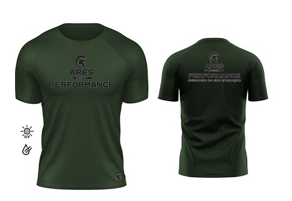 Camiseta Verde Militar Ares