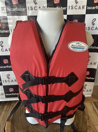 COLETE SALVA VIDA - VERMELHO - GG