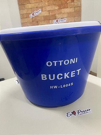BALDE PARA ISCA VIVA – L004S AZUL – OTTONI