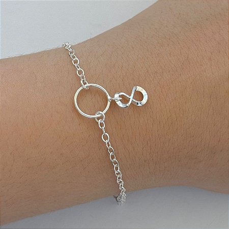 Pulseira do infinito Prata 925