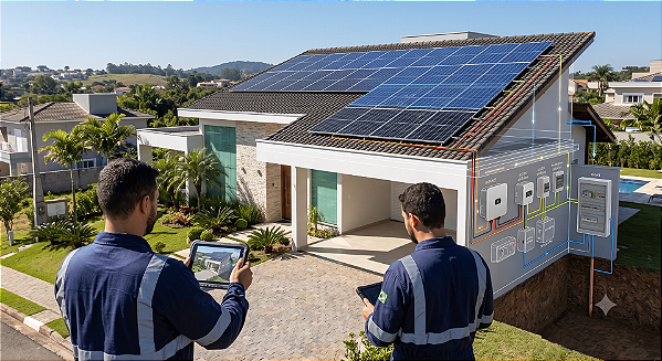 Projeto Fotovoltaico Residencial