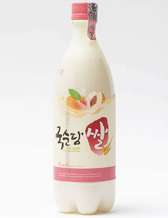 Makgeolli Sabor Pêssego (750ML)