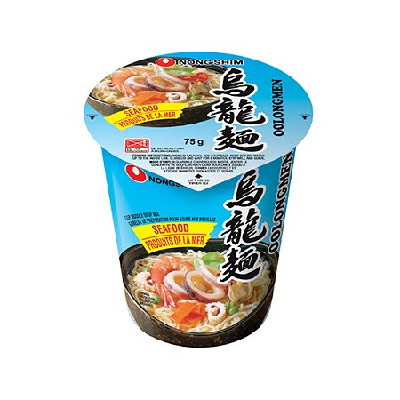 Macarrão Lamen Coreano - Oolongmen Frutos do Mar COPO (75g)