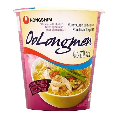 Macarrão Lamen Coreano - Oolongmen Sabor Frango COPO (75g)
