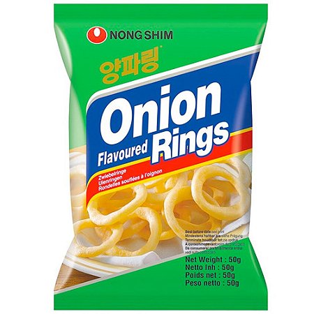Salgadinho Aneis de Cebola Nong Shim (50G)