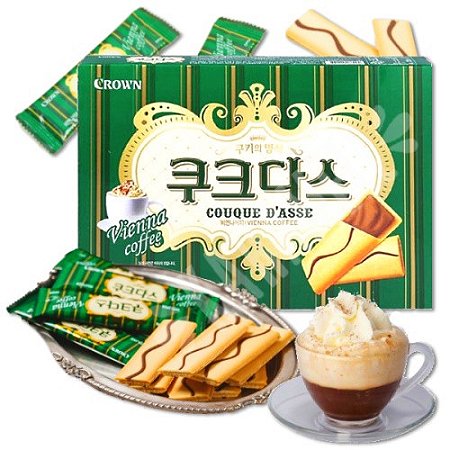 Biscoito Sabor Creme de Café - Coffe Tortle Crown UNIDADE