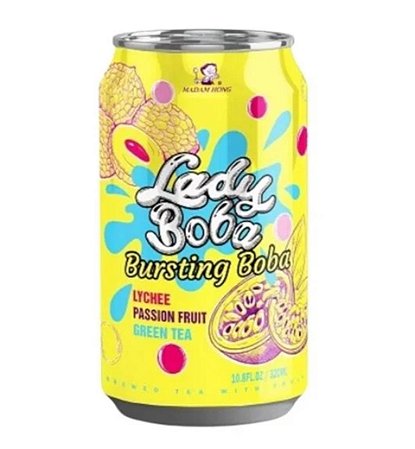 Bubble sabor Lichia e Maracujá
