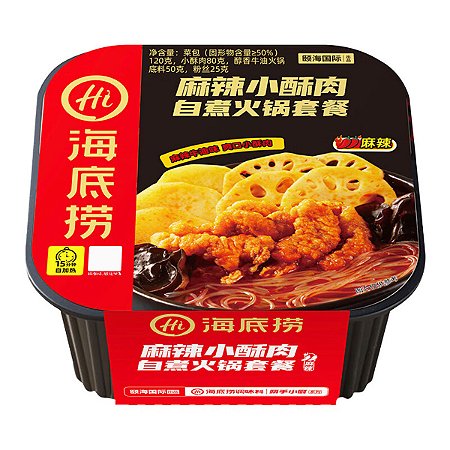 Macarrão Instantâneo com Autocozimento Hotpot Frango Apimentado