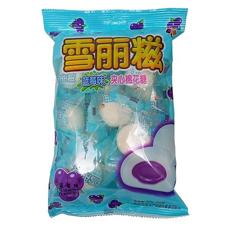 Marshmallow Recheio Blueberry