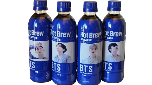 Café BTS Hot Brew Americano