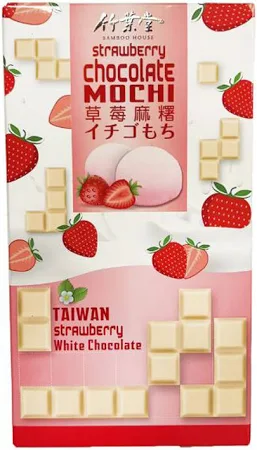 MOTI SABOR DE MORANGO E CHOCOLATE BRANCO