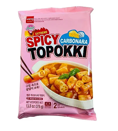 MASSA ARROZ CARBONARA TOPOKKI