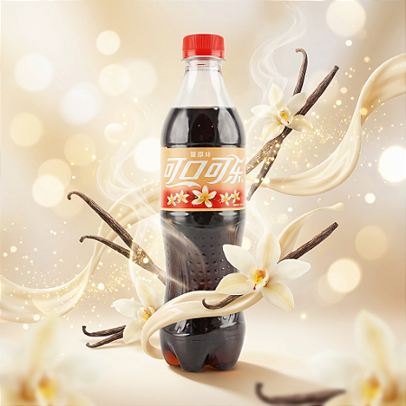 BEBIDA DE COLA SABOR BAUNILHA 500ML