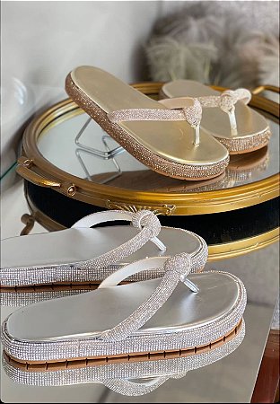 Sandalia nó Dourada