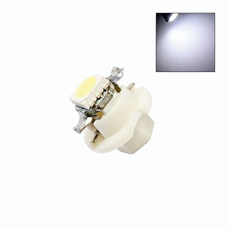 Lâmpada LED T5 1 Led SMD com base B8.4 D 12v Branca