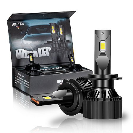Kit 2 Lâmpada Ultra LED H7 Canbus CSP 120w 120.000lm 12v 8000k