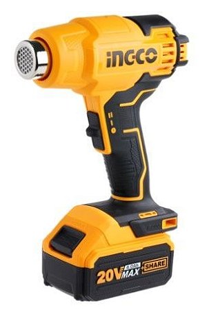 SOPRADOR TÉRMICO À BATERIA 20V INGCO HGLI2002