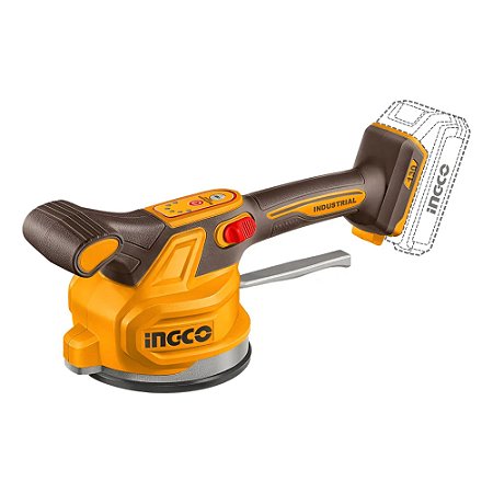 MAQUINA ASSENTAR PISO C/VENTOSA BAT.ION-LITIO 20V INGCO CTVLI2001