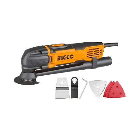 MULTIFERRAMENTAS OSCILANTE ELE. C/ACESS. 127V 300W INGCO UMF3008-9