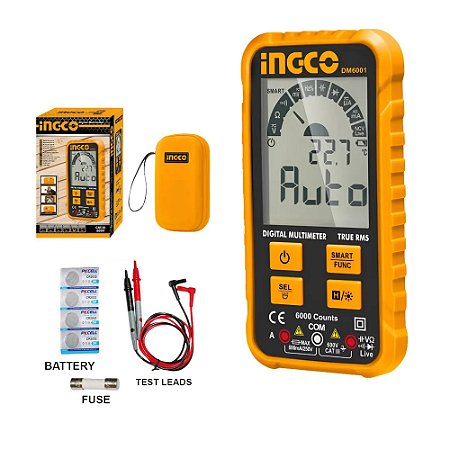 MULTIMETRO DIGITAL INGCO DM6001
