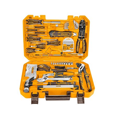 JOGO DE FERRAMENTAS C/168PC INGCO HKTHP21681