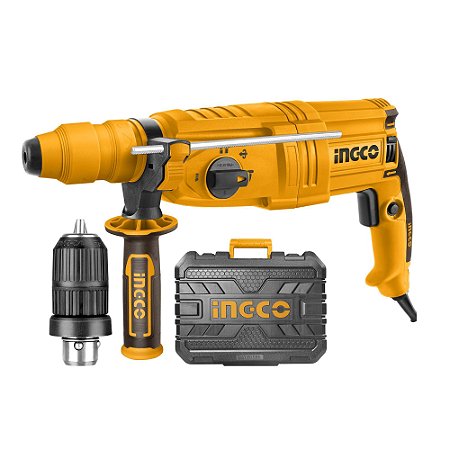 MARTELETE COMB. SDS PLUS 800W MANDRIL TROCA RAPIDA 127V INGCO (MALETA) URGH9028-29